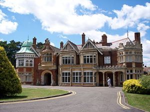 Bletchley Park, where the Enigma code was cracked